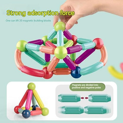 🧲🧸 Magnetic Sticks Building Blocks – 36 Pieces
