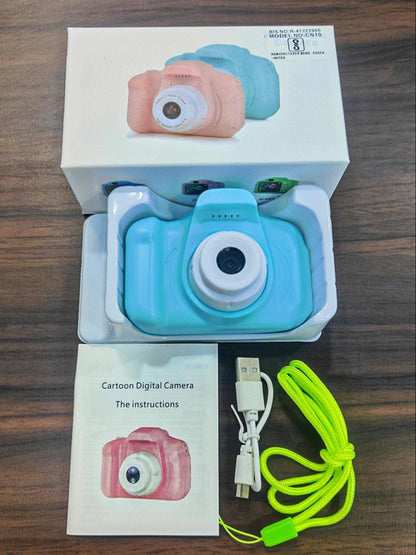 Kids Camera Toy for 3-12 Year Olds | Fun Digital Camera for Kids - Multicolour