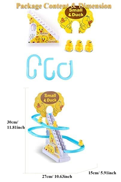 🦆🎶 Small Duck Climbing Stairs Toy